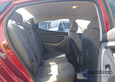 2016 Hyundai Elantra Se from USA, damaged, VIN 5NPDH4AE3GH660106